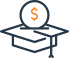 Assess student financial requirements