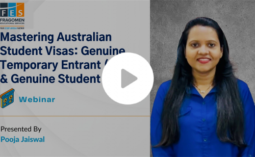 Mastering Australia Student Visa – Genuine Temporary Entrant (GTE) & Genuine Student Statement (GS)
